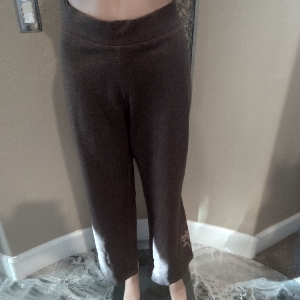 Tranquility by Soma Cool Tek Inhale Heather Melted Chocolate Athleisure Pants